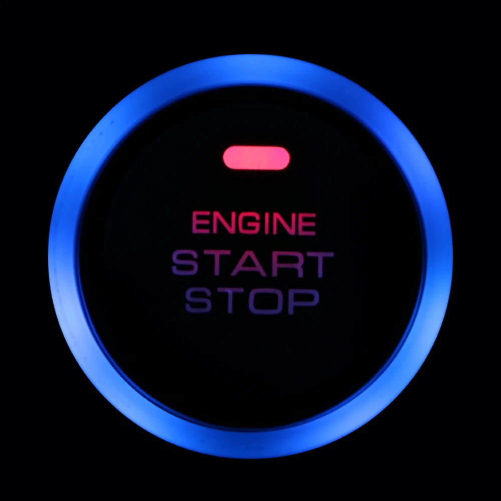 LEEPEE Auto Motor Avtomobila Start Stop Tipka brez ključa 12V Vnos Vžiga Starter Stikalo Auto Zamenjava Univerzalni Avto-styling