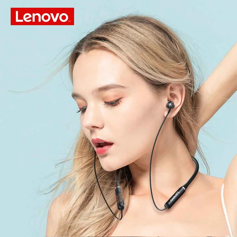 Original Lenovo HE05PRO Bluetooth slušalke Slušalka Magnetni Slušalke z Mikrofonom Neckband Slušalke IPX5 Šport Nepremočljiva