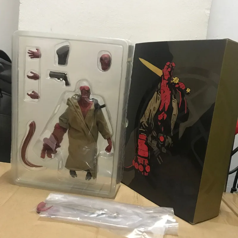 18 cm Hellboy Tisoč Vrednost Usposabljanje Hellboy PVC 1/12 Obsega Ukrepe Slika Model Igrača, Lutka Darilo