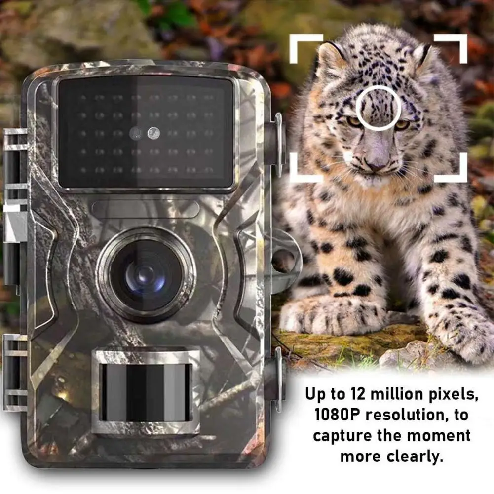 2,0-Palčni Zaslon, Mini 1080P Pot Fotoaparat Nepremočljiva Prostem Igro Ogled Fotoaparat Živih Živali za Spremljanje In Snemanje Kamera