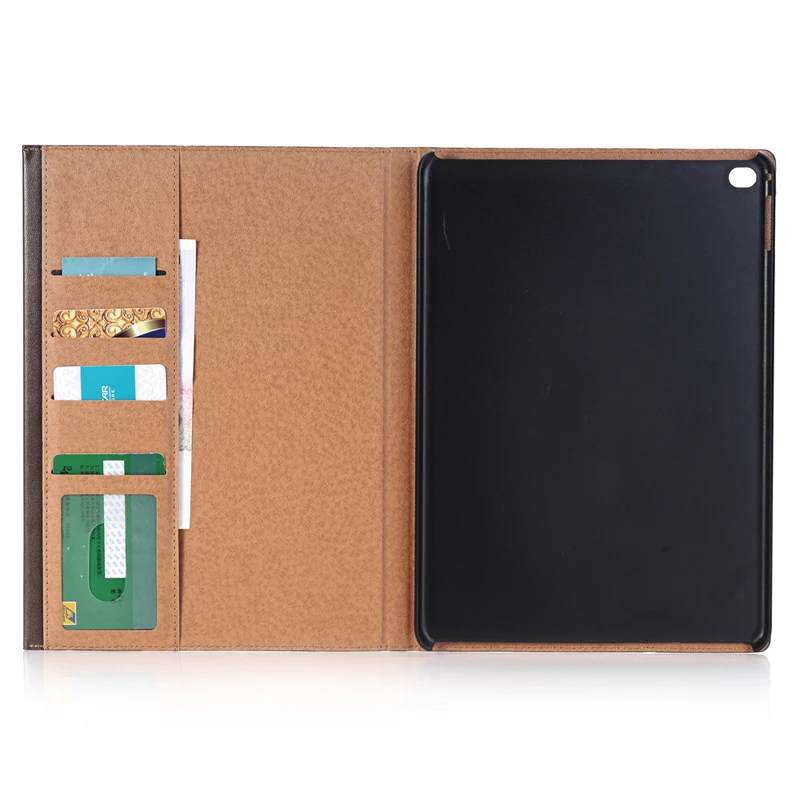 Za iPad air2 klasične pu usnje denarnice flip primeru coque capa,9.7 palčni tablični kritje zaščitnik fundas za ipad Zraka 2 A1566 A1567