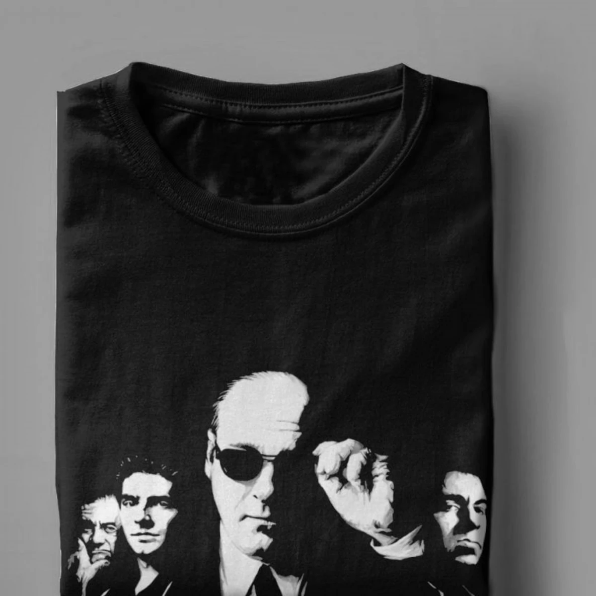 Moški Vrhovi T Shirt Je Sopranos Hipster Tshirts Camisas Kriminala Drama Tv Serija Bada Bing Tony T Shirt Srečno Novo Leto Oblačila
