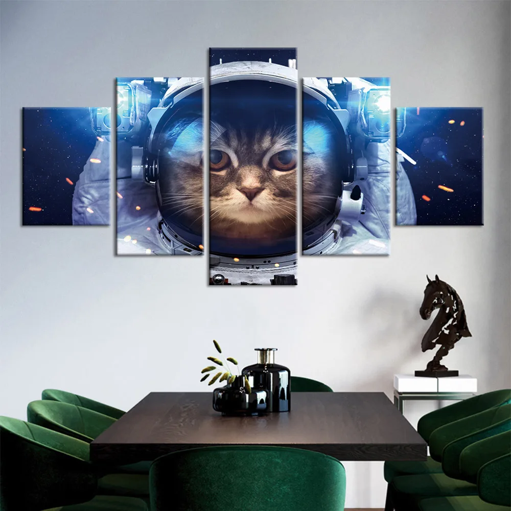 Platno Slikarstvo Home Art Luštna mačka Plakat In Tisk Stenskih slikah, Doma Dekor