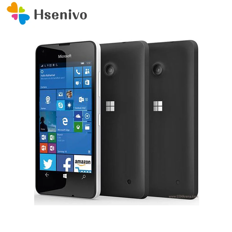 Prvotne Microsoft Lumia 550 8MP Fotoaparat, Quad-core, 8GB ROM 1GB RAM-a mobilni telefon, FDD LTE 4G 4.7