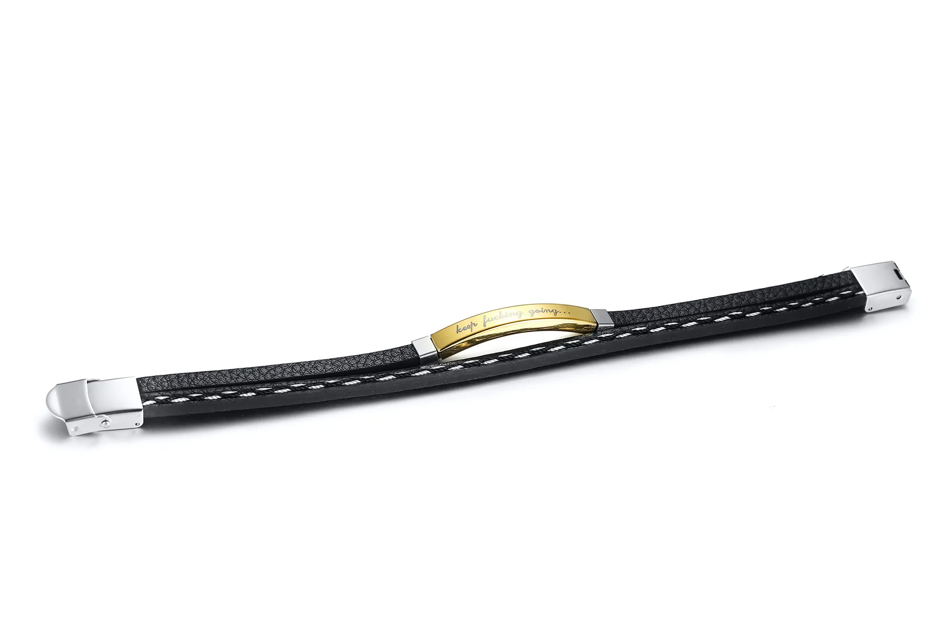 FXM CCE104 bangle zapestnica iz nerjavečega jekla za nakit bangle so differents slogov izberite brezplačna dostava črna in zlata barva