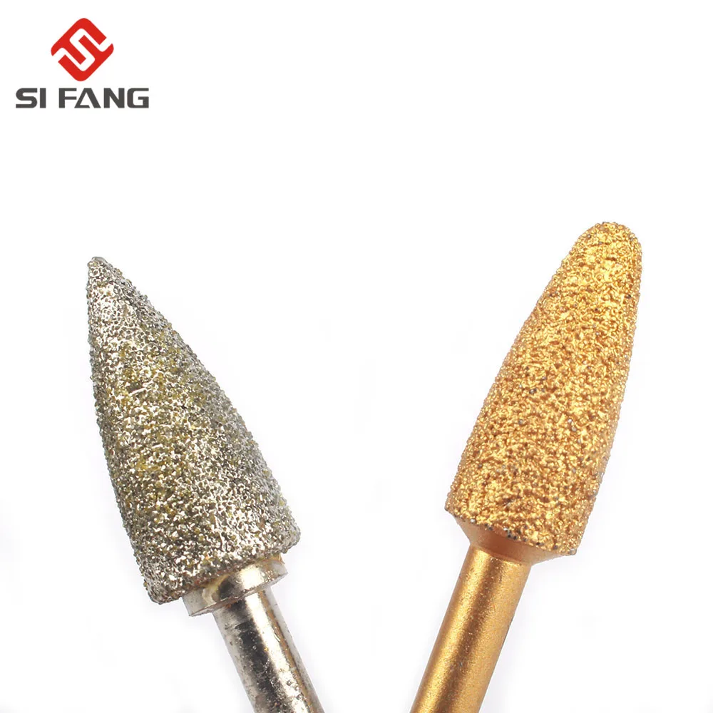 Različne oblike stone graviranje bitov kamen, Sintrani carving orodja diamond usmerjevalnik bitov rezalnik CNC rezkanje 2-10pcs