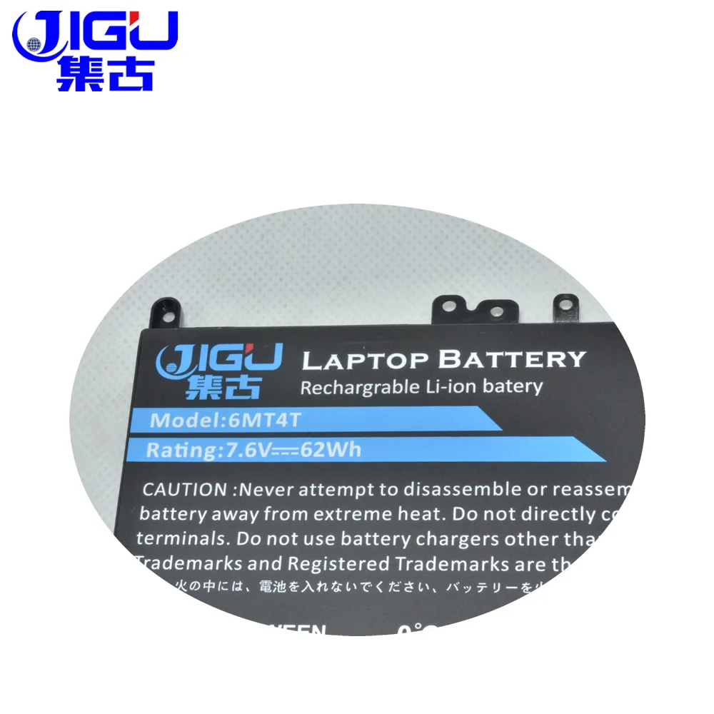 JIGU Nov Laptop Baterije 6MT4T R9XM9 HK60W 079VRK ROTMP Za DELL Za Latitude 14-5000 14-5470 15-5000 15-E5570 7.6 V 62Wh