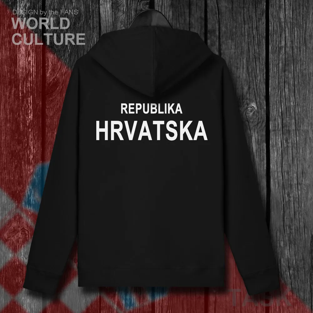 Hrvaška Hrvatska hrvaški SSF Hrvati mens fleeces hoodies pozimi jopico jope, moške jakne in plašč trenirko zadrgo oblačila
