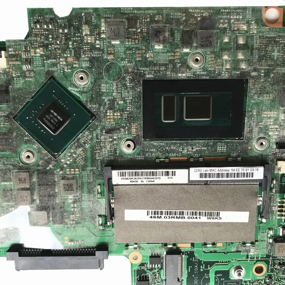 Za Lenovo Yoga 500-14ISK FLEX-3-1480 Prenosni računalnik z Matično ploščo Z i5-6200U 920M 2GB GPU 5B20K36384 MB Testirani Hitro Ladjo