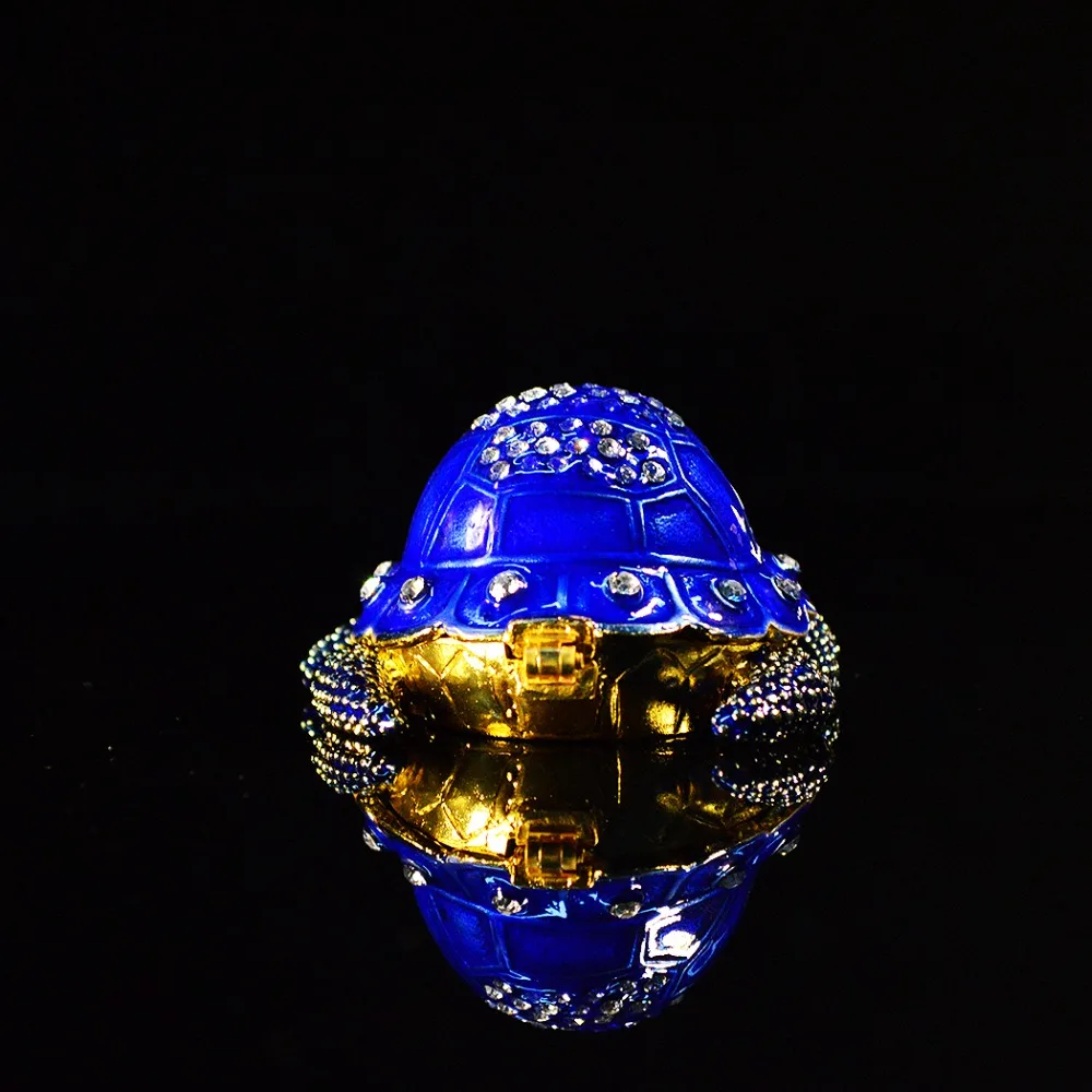 QIFU Edinstveno Občutljivo Majhne Modre Želva Dekoracijo za Dom