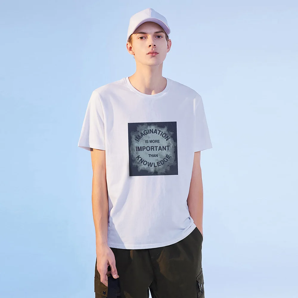 Pioneer Tabor 2020 Hip Hop T-majice, Moške, Bombaž Pismo Natisnjeno Ulične Mode Poletje, Mens Oblačila ADT0202093