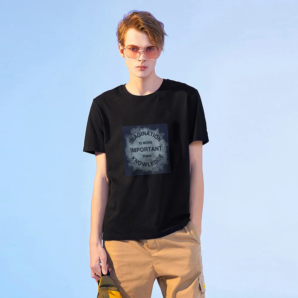 Pioneer Tabor 2020 Hip Hop T-majice, Moške, Bombaž Pismo Natisnjeno Ulične Mode Poletje, Mens Oblačila ADT0202093