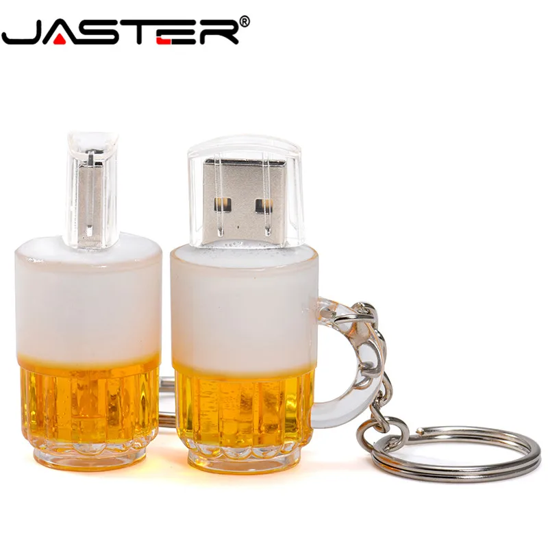 JASTER plastičnih posebne vrč pivo model usb 2.0 flash drive pendrive 8gb 16gb 32gb 64GB pomnilnika memory stick pero pogon USB palec pogon