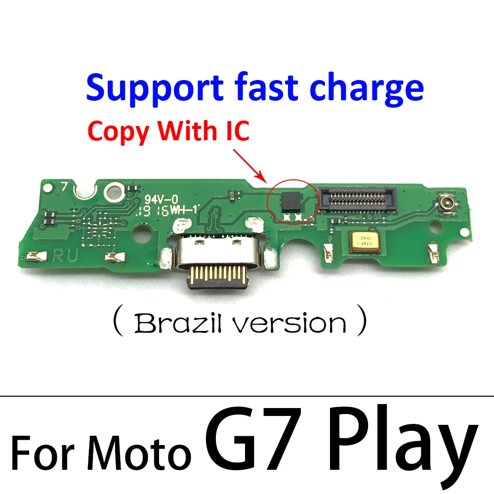 10Pcs Polnjenje prek kabla USB Vrata Dock Polnilnik Priključek Flex Kabel Odbor Za Motorola Moto E5 G4 G5 G6 G7 G8 Plus Igrajo X4 Eno Makro