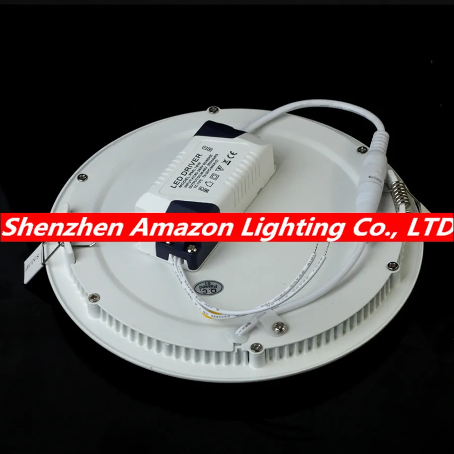 Zatemniti LED Downlight, 3W, 4W 6W 9W 12W 15W 25 W Vgradne LED Stropna Plošča Svetloba, možnost zatemnitve svetlobe v zaprtih prostorih AC85-265V led lučka