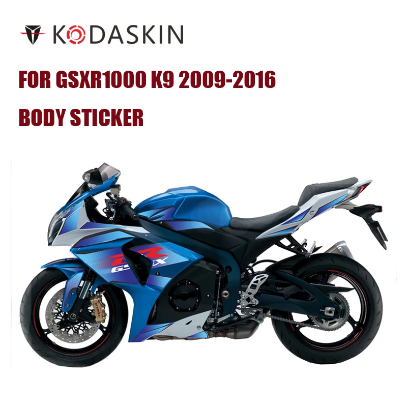 KODASKIN Motocikel 2D Oklep Emblem Nalepke, Nalepke Za SUZUKI gsxr 1000 GSXR1000 gsxr K9 2009-2016
