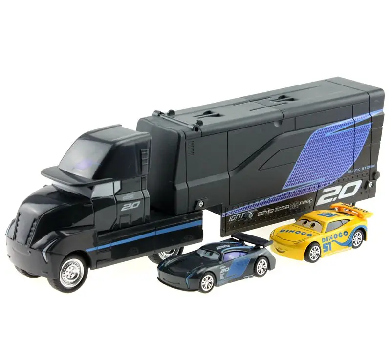 Disney Pixar Cars 3 29 cm Jackson Nevihta Cruz Ramire Mack Stric Tovornjak Abs Plastike In Zlitine Model Avtomobila Igrače Za Otroke Darilo
