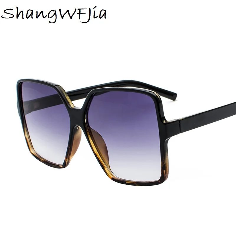 Vintage Oversizd sončna Očala Ženske 2022 Luksuzni Kvadratnih sončna Očala Dama Veliki Okvir Okvir sončna Očala Modni Odtenki UV400