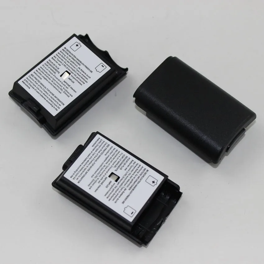 ChengHaoRan [100 kozarcev/ veliko] Black & White Dodatni Plastični Baterijo Pokrovček Baterije Primeru Zamenjava za Xbox 360 rezervnih Delov