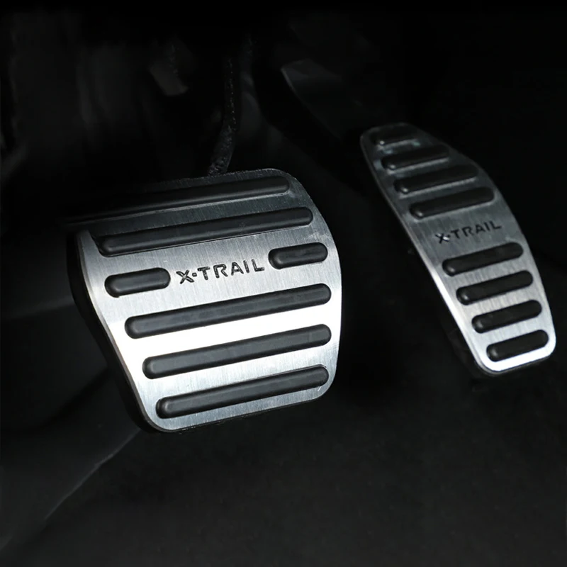 Aluminij Avto Stopala Plin Gorivo Pedal Zavorni Pedal Kritje Tipke Za Nissan X-Trail X Trail XTrail T32-2019 2020 Dodatki