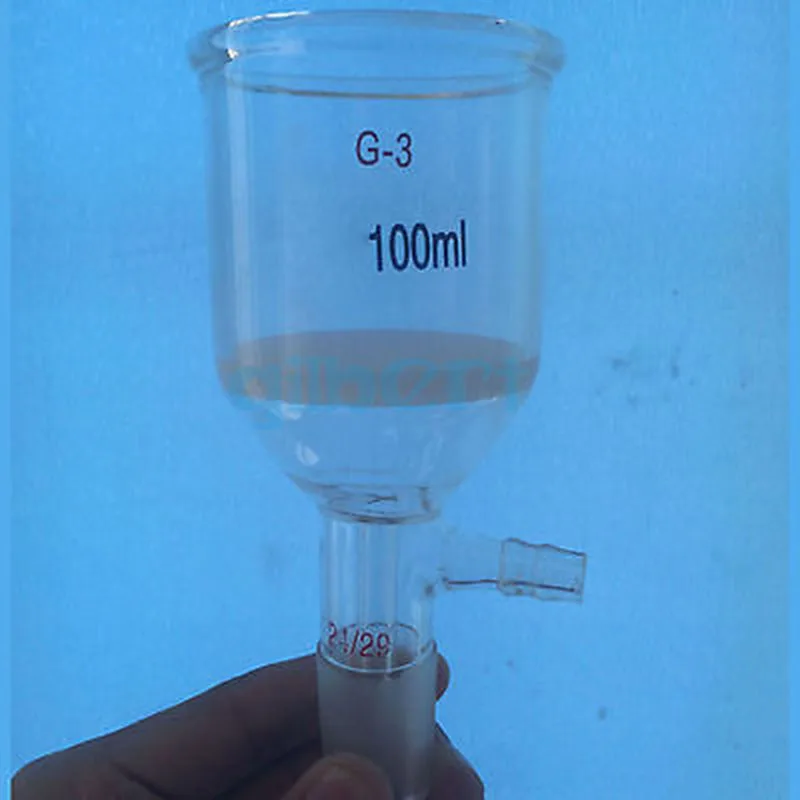250 ml Skupno 24/29 Filter Tok Pesek Jedro G2 Grobe Od 30-50 Mikronov, Lab Stekla