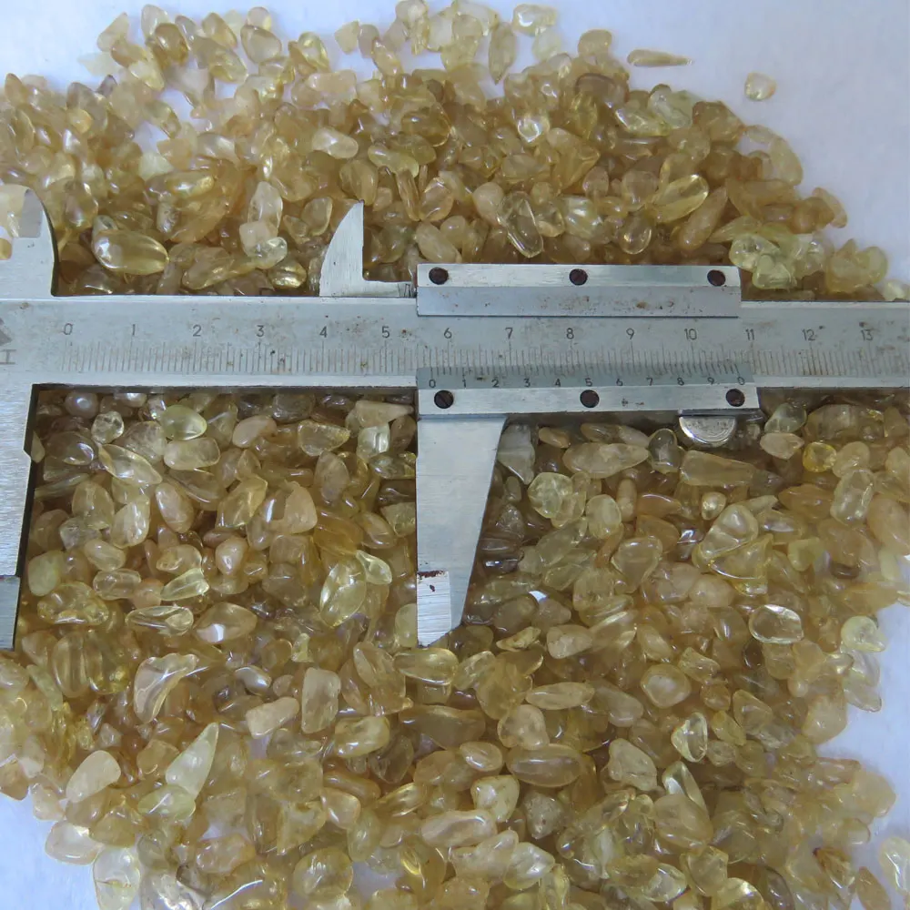 Debelo Naravno AAAA Citrine Quartz Crystal Padle Kamna 7~12 mm 200 g/veliko Naravne Mineralne Kamne in Osebkov Fengshui Reikija
