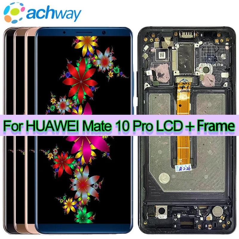 Preizkušen LCD za Huawei Mate 10 Lite LCD MATE 10 LCD-Zaslon Računalnike, Zaslon na Dotik, Plošča za Huawei Mate 10 Pro LCD Zaslon