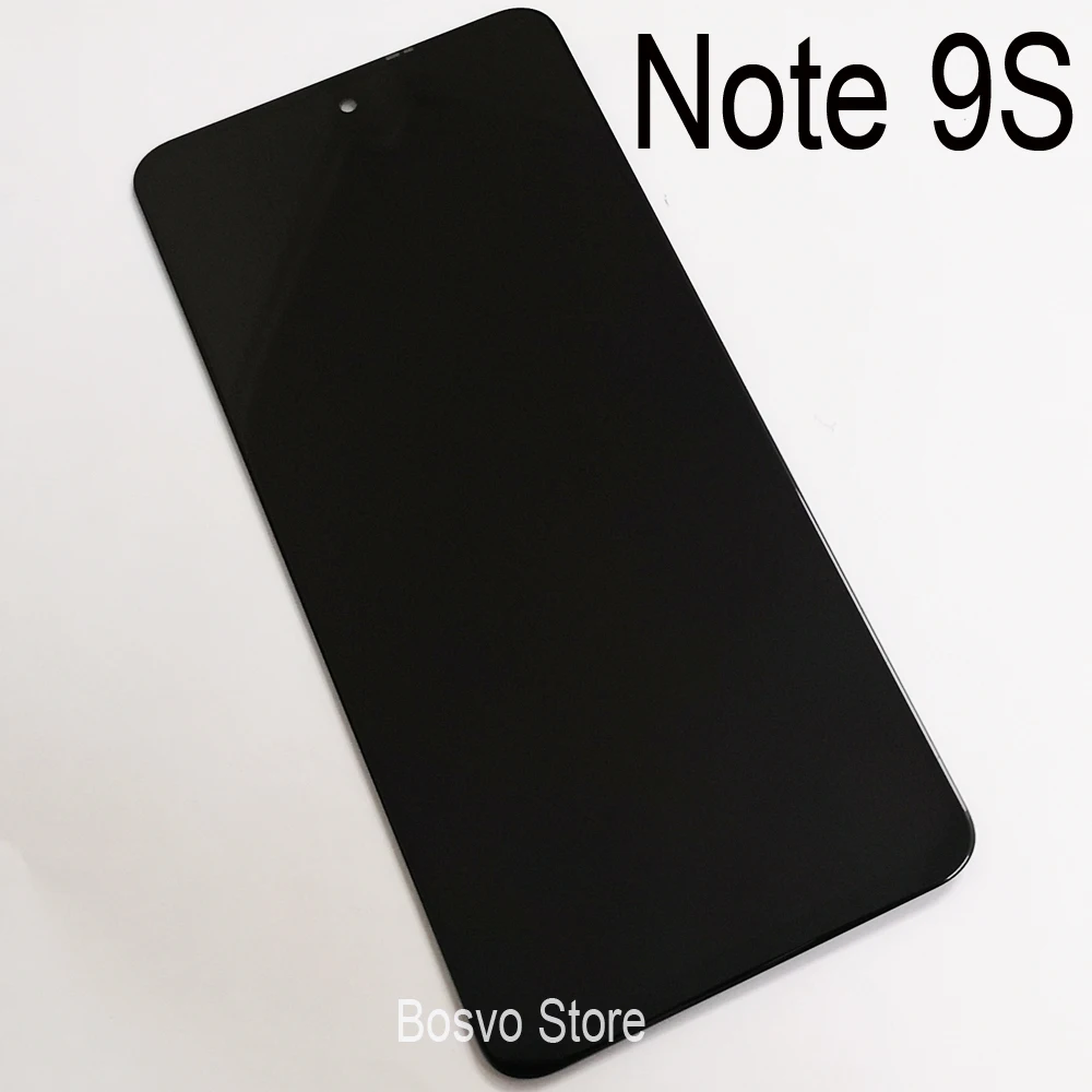Debelo 5 Kos/Veliko Za Xiaomi Redmi Opomba 9, LCD zaslon na dotik zbora za Redmi Note9S