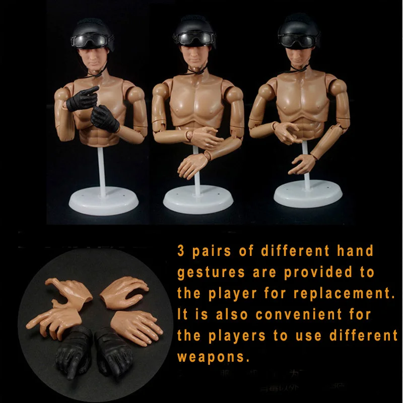 1/6 Enotne Vojske Igrača Vojaki figuric Set 30 CM Spojen Lutka Vojaške Vojak Model Otroci Igrače Za Fante Darilo