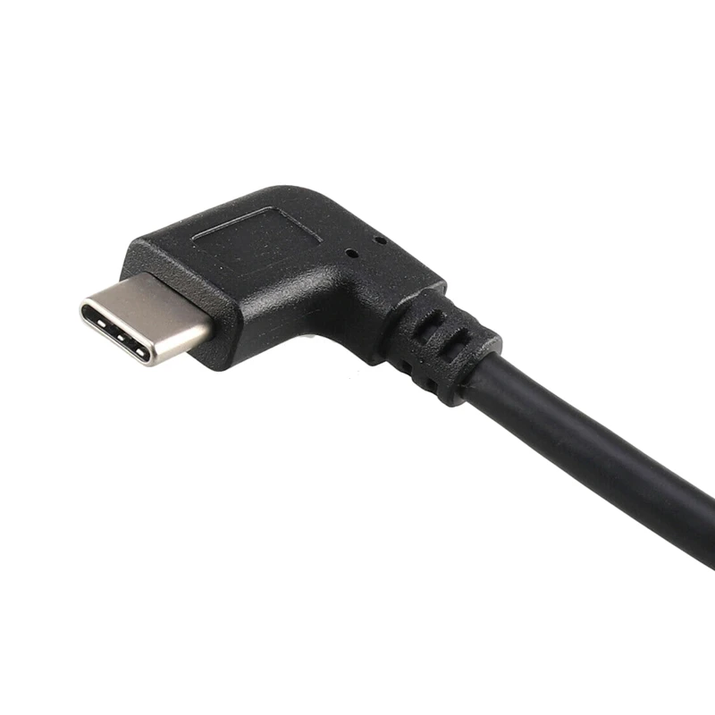 2 Meter Tip-C USB 3.1 Moški na USB-C Ženski za 90 Stopinj Kabel Podaljšek Kabla Kabel