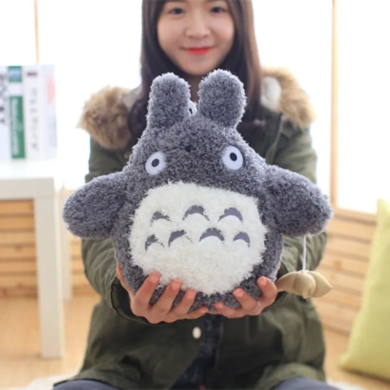 20 cm Japonski Anime Risanke Lep Slog Plišastih Totoro Igrače Plišaste Srčkan Baby Doll Film Znak Otrok Rojstni dan Kawaii Darilo