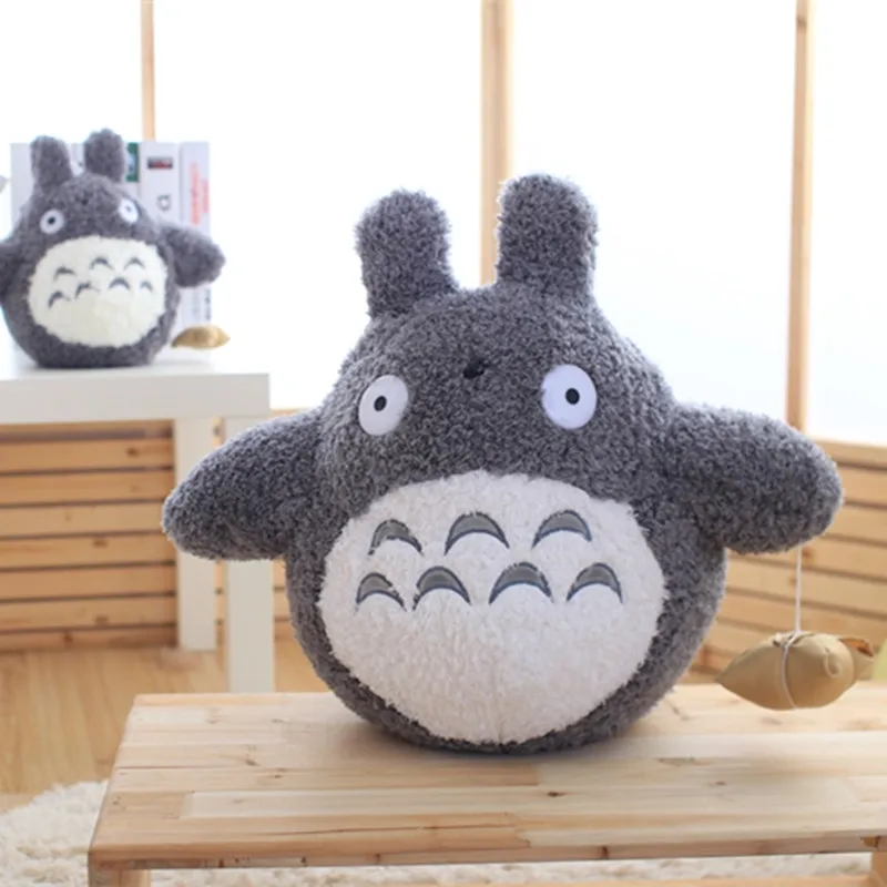 20 cm Japonski Anime Risanke Lep Slog Plišastih Totoro Igrače Plišaste Srčkan Baby Doll Film Znak Otrok Rojstni dan Kawaii Darilo