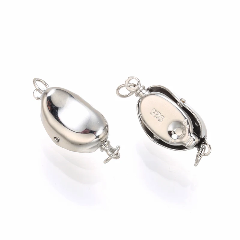 5pcs Baker ingot obliko zaponko oči-splice pearl Zapestnica sponke elegantno Priključek za ključavnico Za Nakit, Izdelava