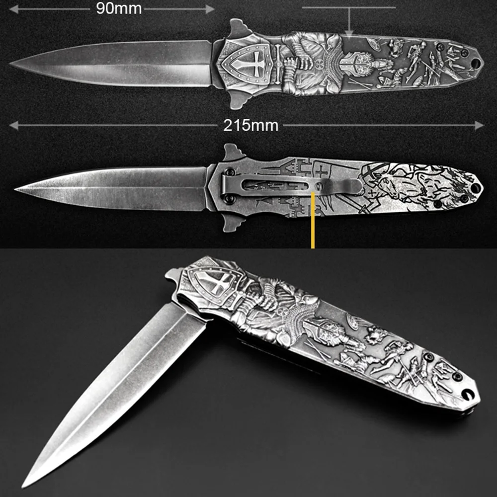 SOVA OD007 Folding Nož po Meri Lov Ročno 8Cr13MoV 59HRC Rezilo, nož za kampiranje na prostem iz nerjavečega jekla, noži