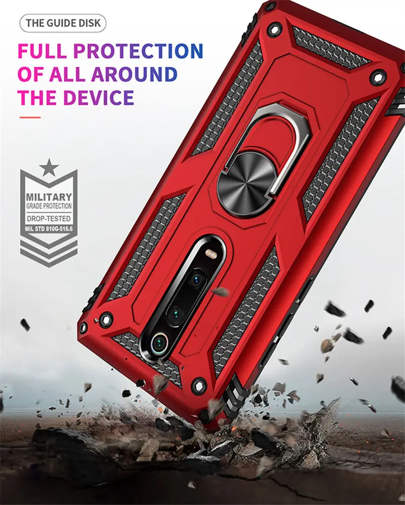 Oklep Magnetno Tesnilo Pokrova Telefon Primeru za Xiaomi K20 Pro K30 Mi9T Mi9 Mi 9T CC 9E SE CC9 Pro A3 Lite Redmi Opomba 7 8 8T 10 7A 8A