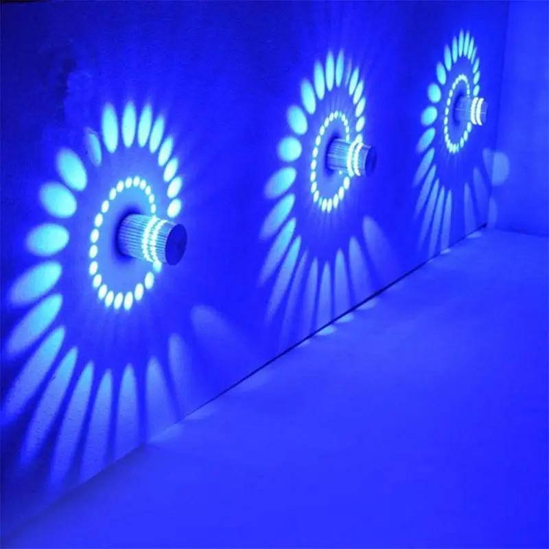 Dropshipping 3D Svetlobe LED Nočne luči spalnica dekor Lučka Galerija Hodnik, soba Verandi Hotel, ki Živijo namizje ideje dekorativne svetilke
