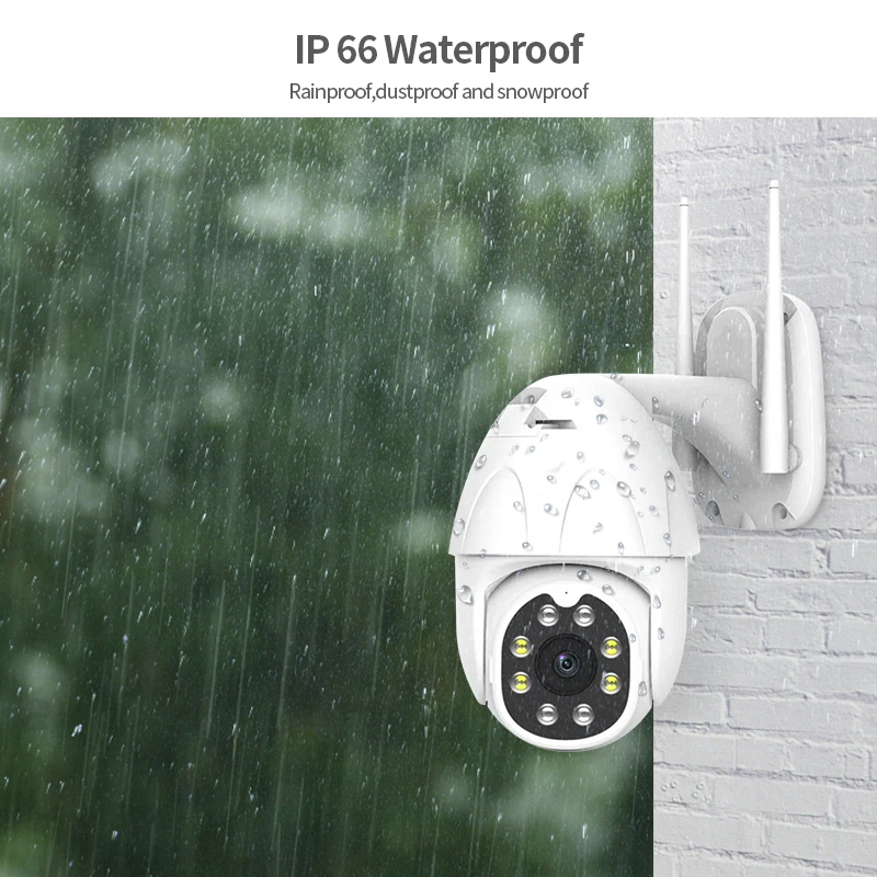 Tuya Smart Življenje PTZ 1080P 2MP HD Nepremočljiva Zunanji IP Kamero P2P WiFi Varnostne Kamere CCTV nadzorna Kamera