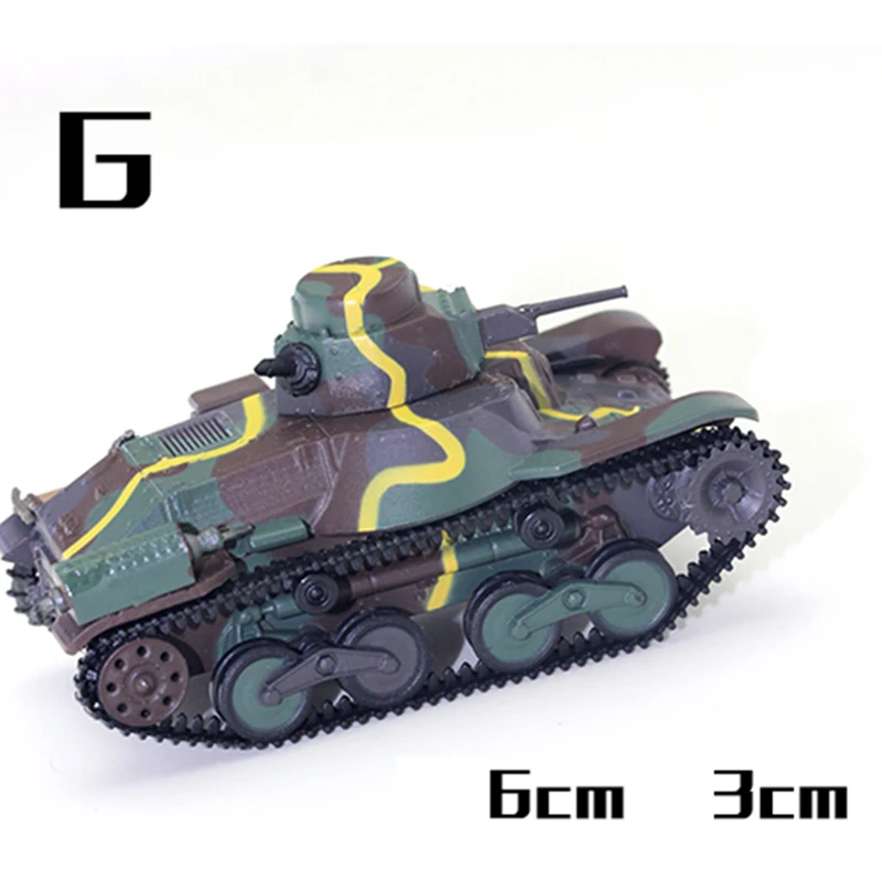 1:72 Skupščine Mini Tank Model avtomobilčki Svetovne Vojne nemški Vojaški Scene Okraski Svetu figuric Za Otroke, Igrače, Darila