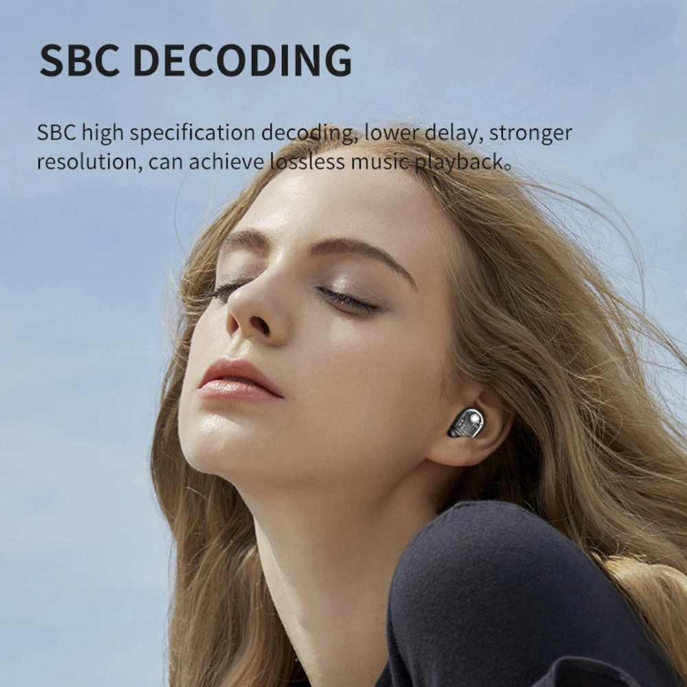 TWS Bluetooth 5.0 Slušalke, Brezžične Slušalke, Prenosni 3500mAh Moči Banke Aptx/SBC Slušalke Stereo Mini Bluetooth Čepkov M13C