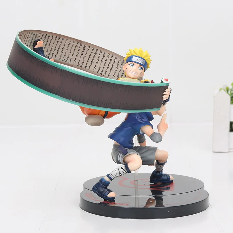 NARUTO Slikana Slika G. E. M Serije Naruto Uzumaki & Uchiha Sasuke Slika Zbirateljske Model Igrača 18 cm