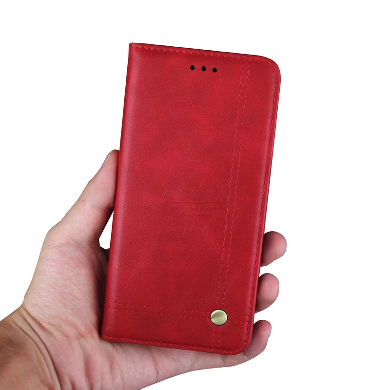 Vintage Usnja Flip Pokrov Za Xiaomi Redmi Opomba 9 Pro 9S Denarnice Primeru Sim Stojalo Magnet Knjigo Kritje Luksuzni Priložnostne Telefon Fundas