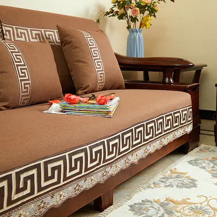 Novi Kitajski slog kavč, blazine, štirje letni časi univerzalno kavč non-slip pozimi kritje brisačo pokrov