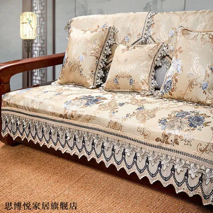 Novi Kitajski slog kavč, blazine, štirje letni časi univerzalno kavč non-slip pozimi kritje brisačo pokrov