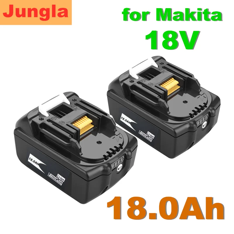 Original Za Makita 18V 18000mAh 18.0 Ah Akumulatorska ročna Orodja Baterije z LED Li-ion Zamenjava LXT BL1860B BL1860 BL1850