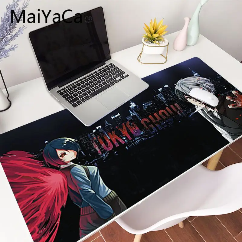 MaiYaCa Tokyo Ghoul anime Trajne Gume Miško Mat Pad Gaming Miška Mat xl xxl 900x400mm za Lol dota2 cs pojdi