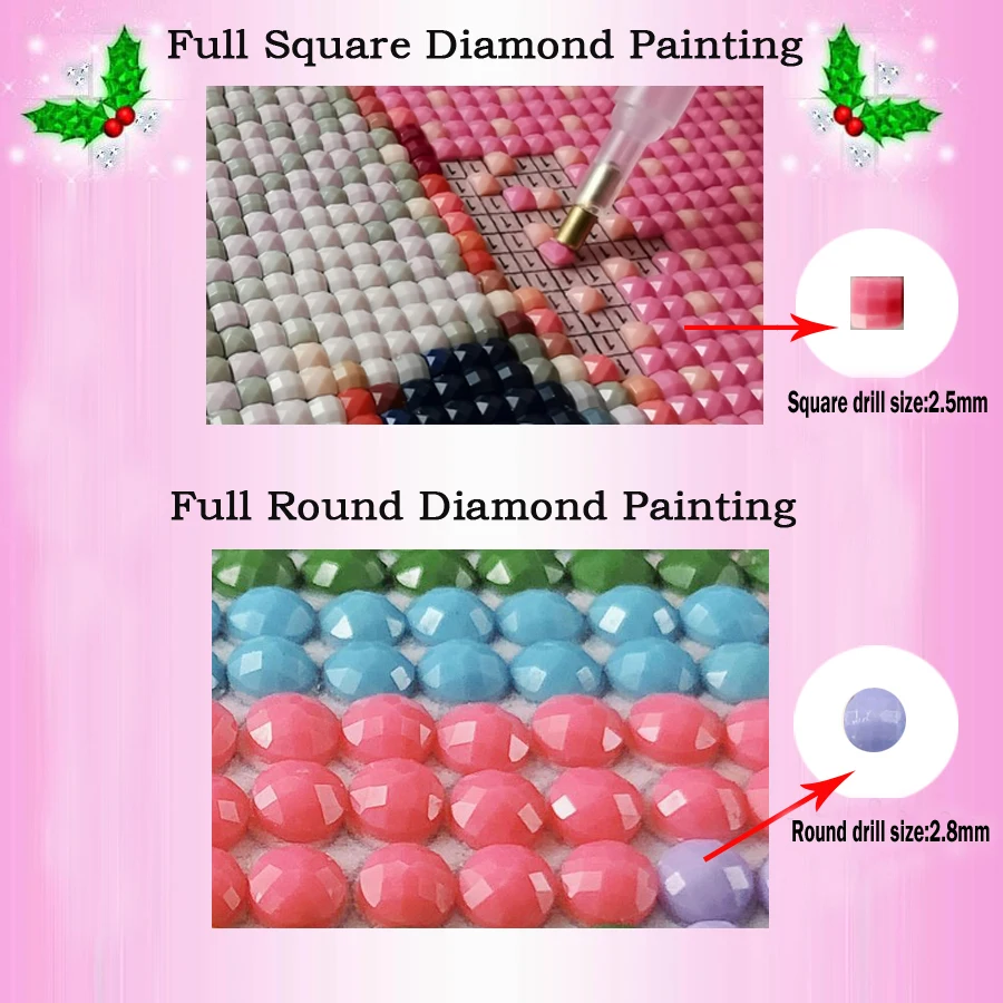 Celoten kvadratni krog DIY 5D Diamond Slikarstvo navzkrižno šiv kompleti poletje slap Koi rib krajine diamant mozaik vezenje prodaje