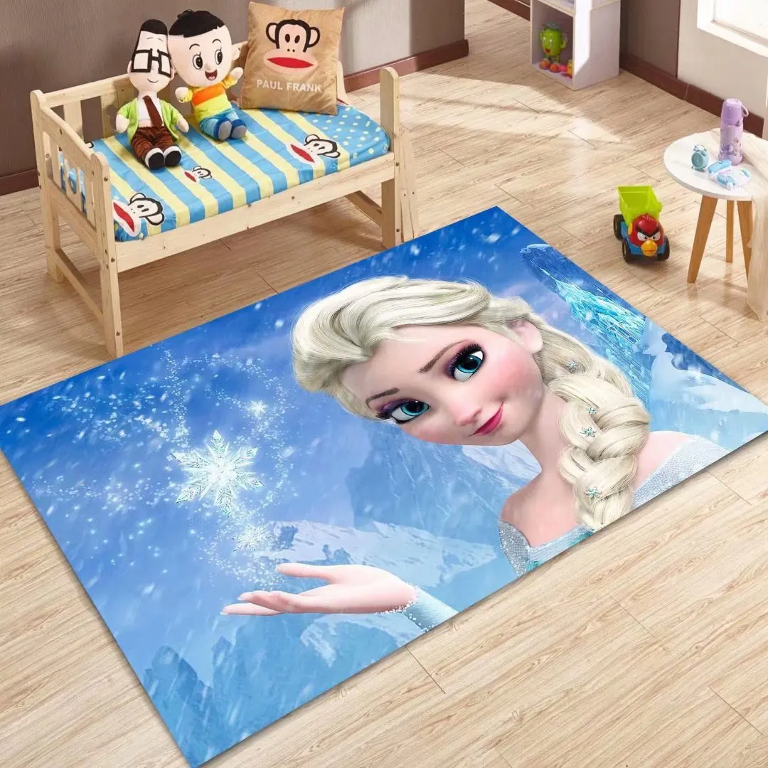 Disney Zamrznjene Serije Risanke Aisha Princesa Otrok mat, spalnica, dnevna soba, otroška soba dekoracijo Baby plazil mat