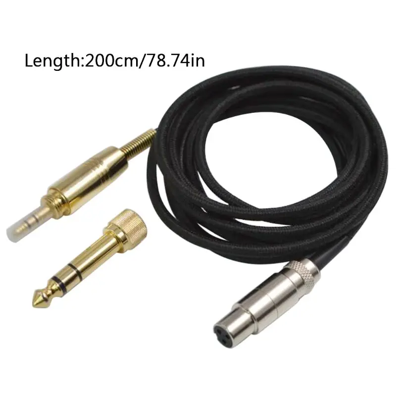 6.3/3.5 mm Jack za Slušalke Kabel Avdio Kabel za AKG Q701 K702 K267 K712 K141 R9UB