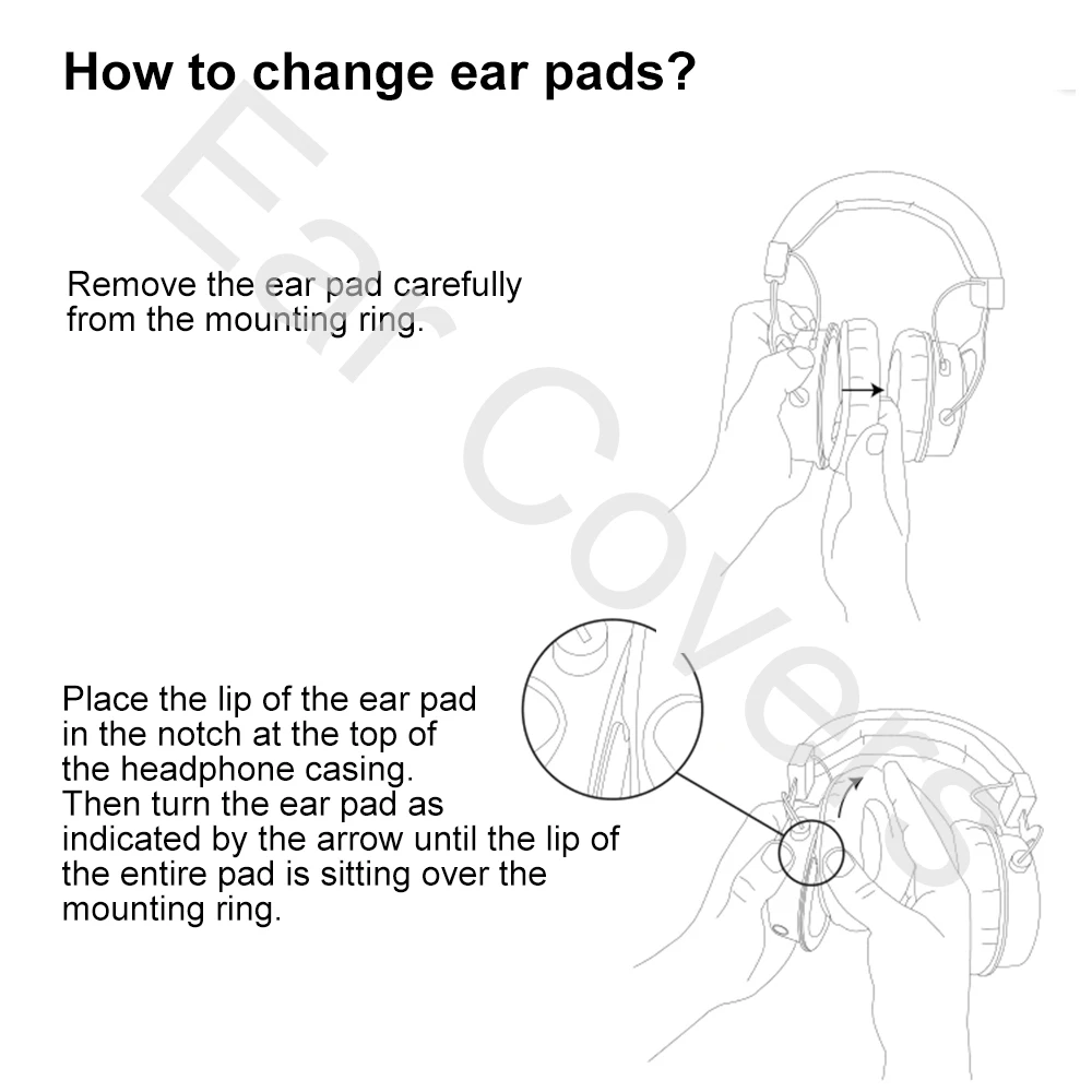 Blazinic Za Sony MDR CD570 MDR-CD570 Slušalke Earpads Zamenjava za Slušalke Ear Pad PU Usnje Goba Pene