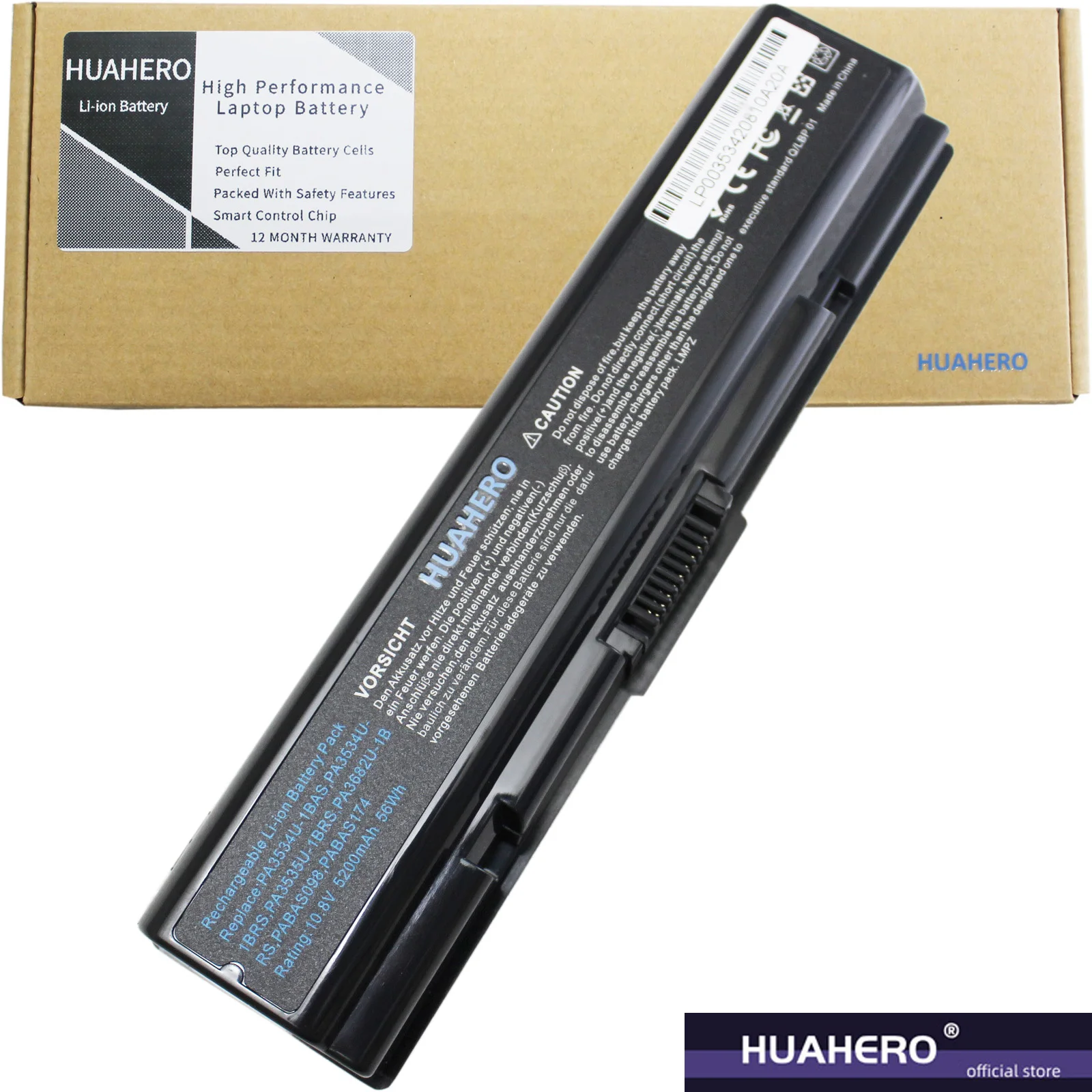 HUAHERO baterija Za Toshiba pa3534 PA3534U 1BAS 1BRS PA3535U Sat L200 L500 A300 A500 L550 L555 A200 A205 L300 L450 M200